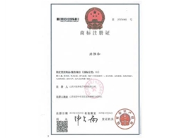 商標(biāo)注冊(cè)證（國(guó)際分類(lèi):11）